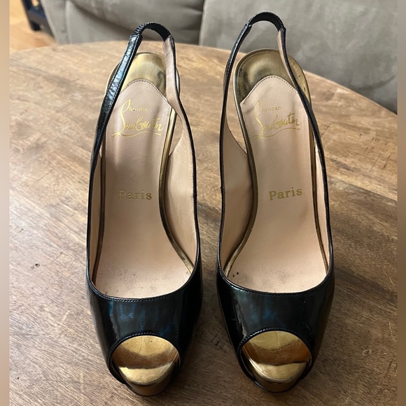 Christian Louboutin Slingback Pumps - Picture 1 of 8